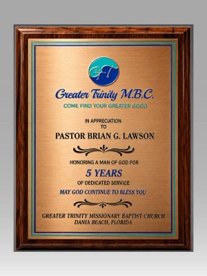 Standard Plaque (B)