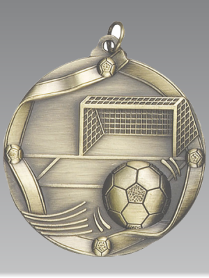 Soccer Ribbon Medal