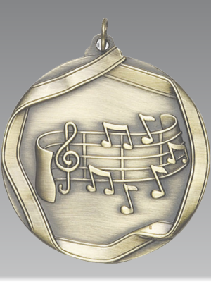 Music Ribbon Medal