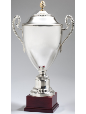 26" Large Italian Cup on Rosewood Base