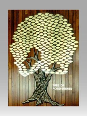 Tree of Life Cast Bronze Recognition Tree - 279 Leaf