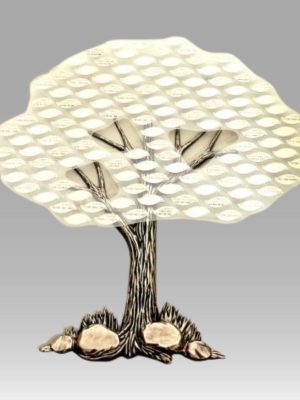 Tree of Life Cast Bronze Recognition Tree - 125 Leaf