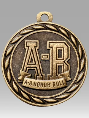 A-B Honor Roll Medal