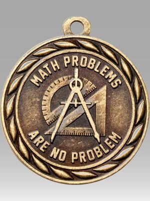 Math Problems Are No Problem Medal