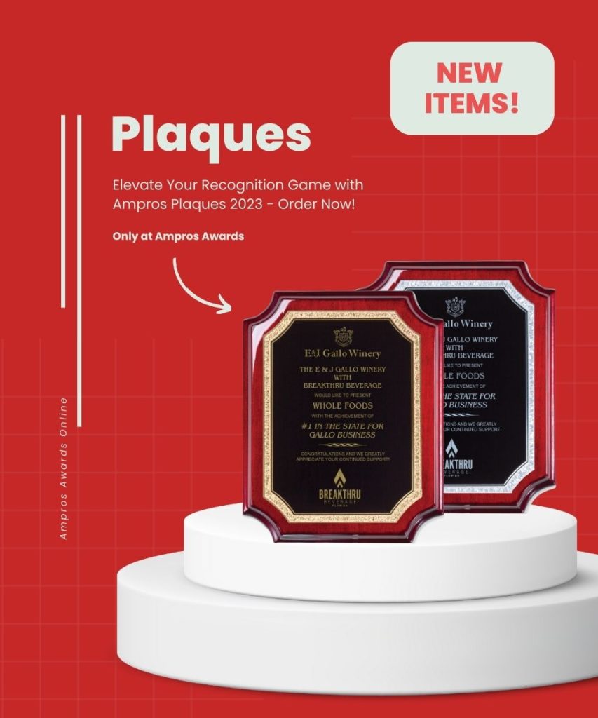 Custom Awards and Trophies Ampros Awards