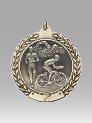 1.75" Triathlon Medal