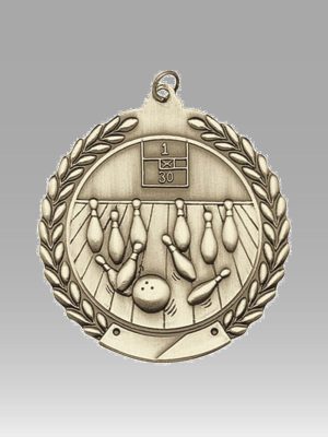 1.75" Bowling Medal