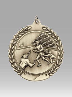 1.75" Football Medal