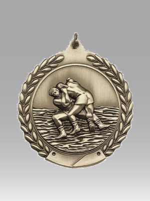 1.75" Wrestling Medal