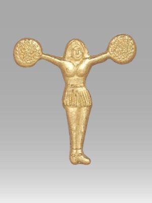 Pom Pom Cheer Lapel Pin