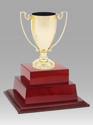 18" Executive Gold Rosewood Trophy