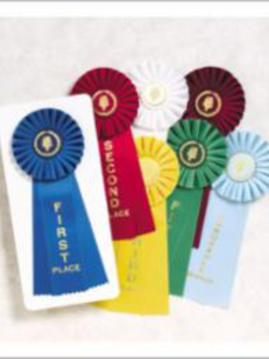 Stock Rosette Ribbon