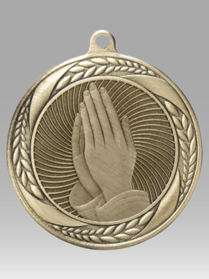 Praying Hands Medal