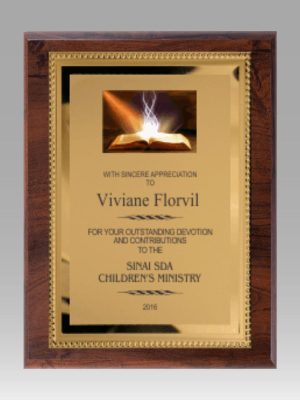 Full Color Sublimated Circles Plaque