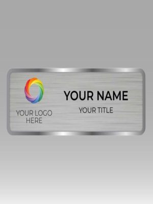 Engraved Framed Name Badge