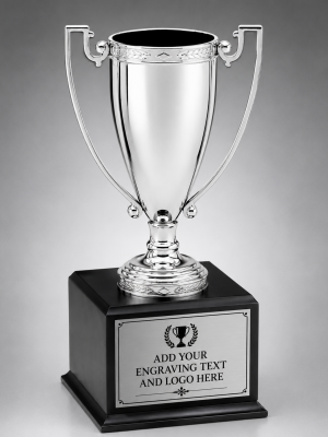 Traditional Silver Cup Trophy
