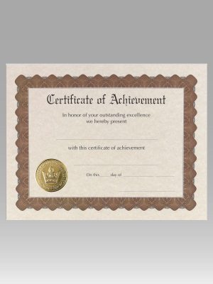 Certificate of Achievement