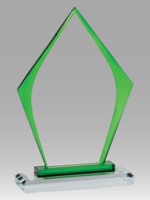 Ascendant Green Crystal Award