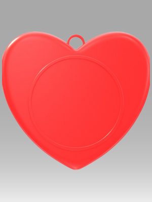Heart Insert Medal